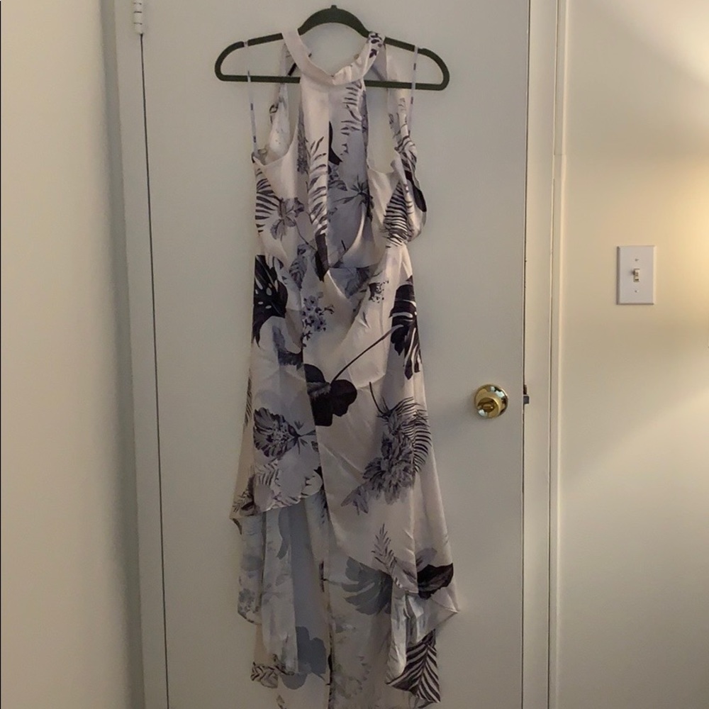 High low silk dress. Never been worn
